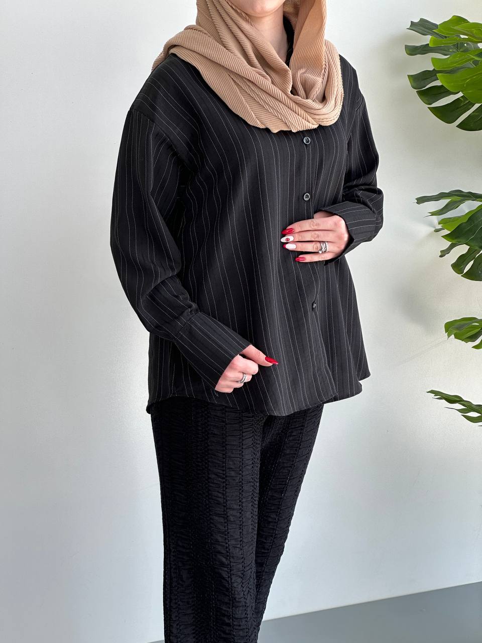 شومیز کتیبه خنک پروا